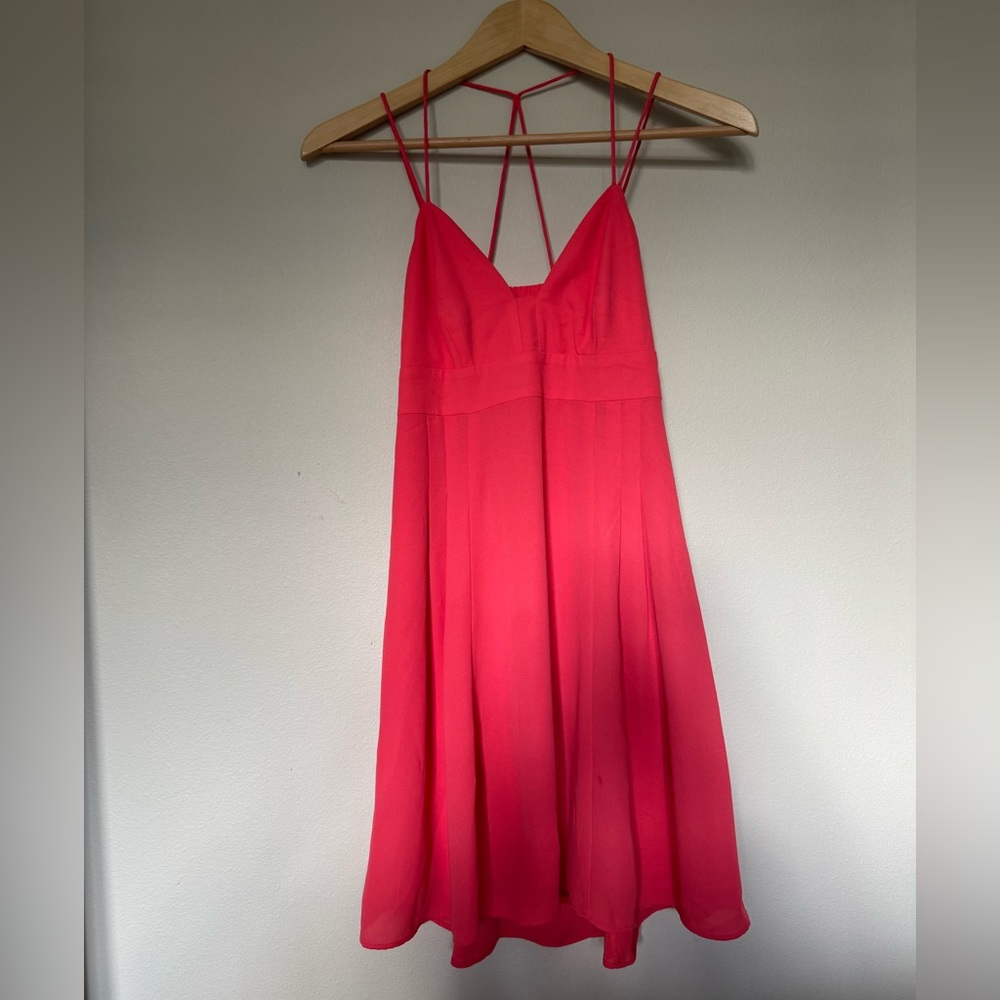 Express Vibrant Pink Dress